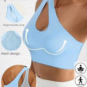 Baby Blue sports bra